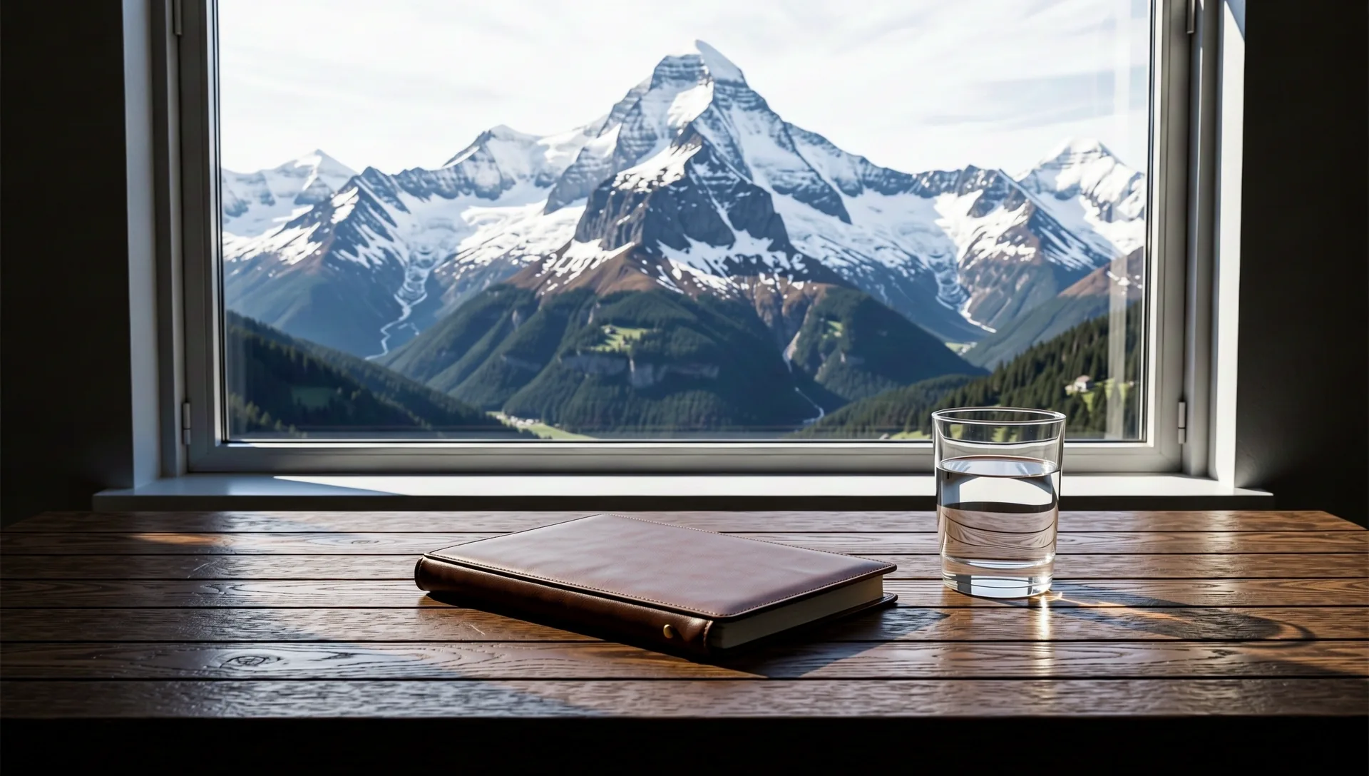 Swiss Alpine precision landscape
