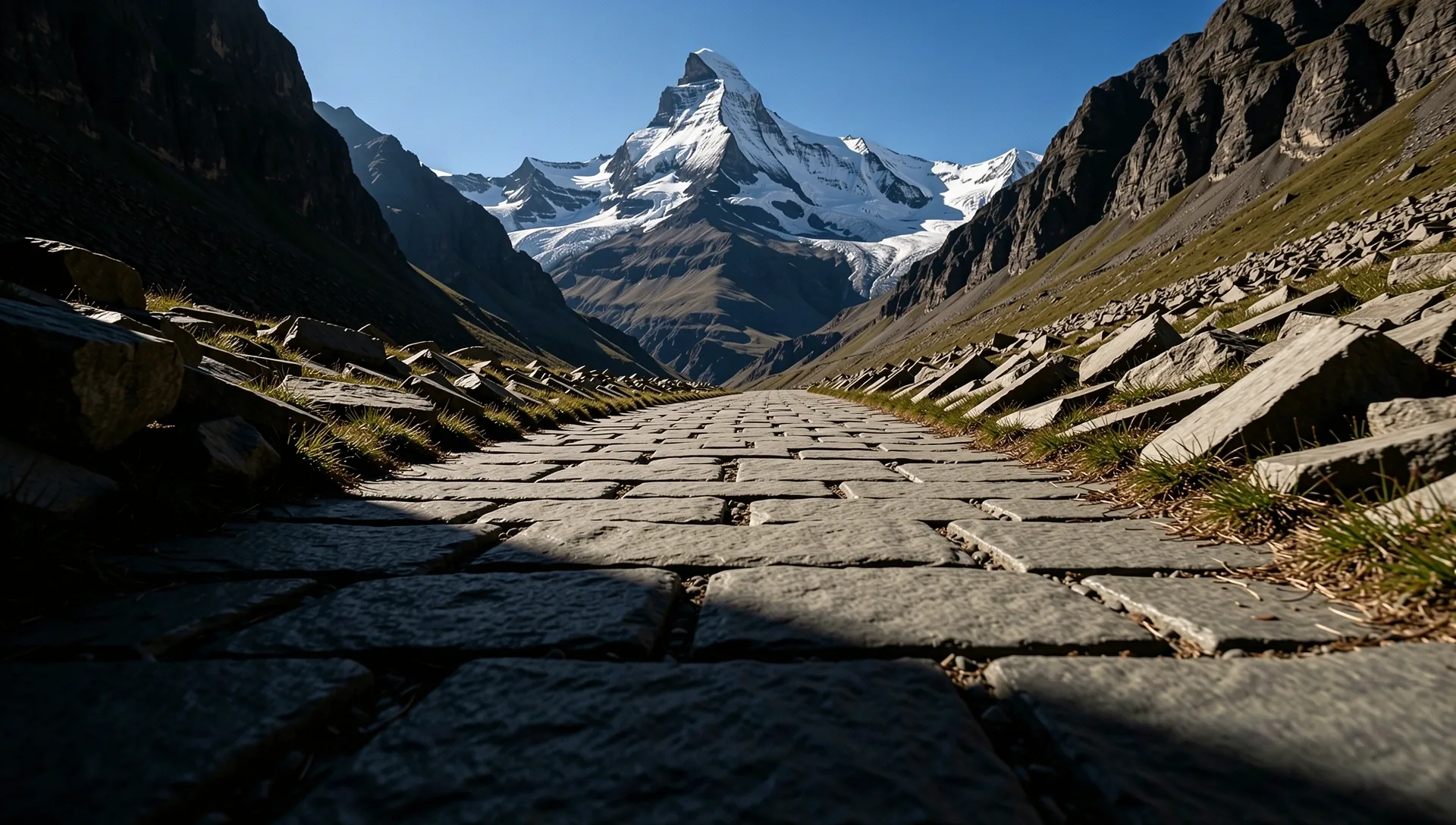 Swiss Alpine landscape